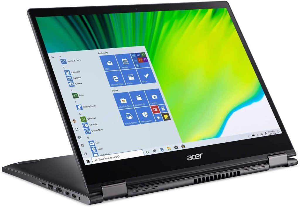 لپ تاپ Acer Spin 5 13.5" i7-1065G7, 16GB LPDDR4X, 512GB SSD ,2K TOUCH 